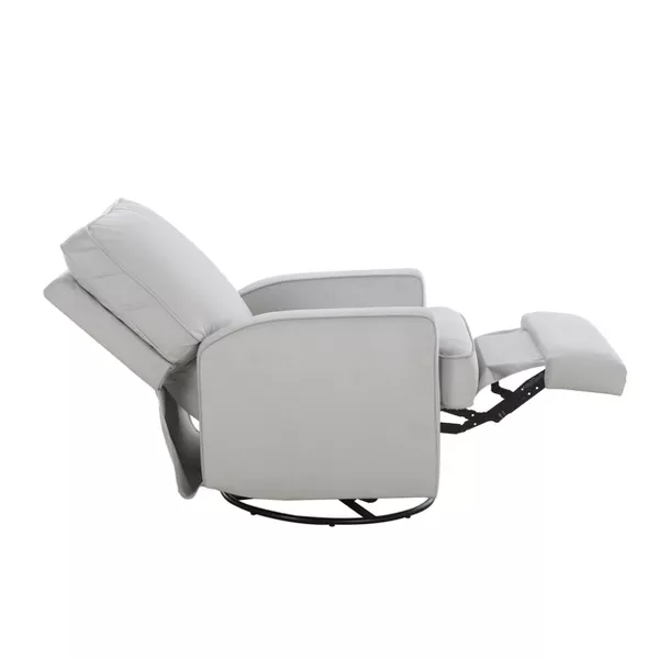 Baby Relax Addison Swivel Gliding Recliner - Gray