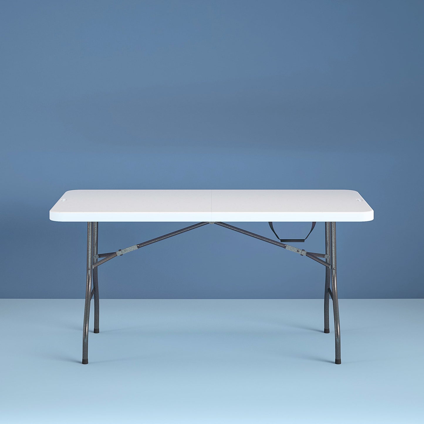 Cosco 6 Foot Premium Folding Table, White Speckle