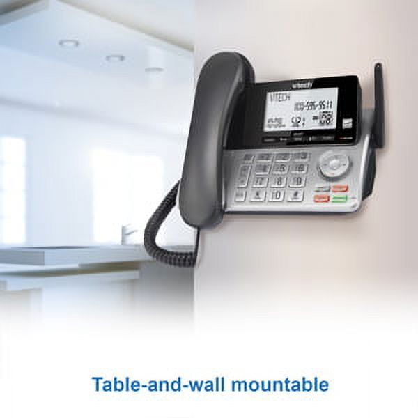 VTech CS5249 Corded/Cordless Answering System with Extended Range