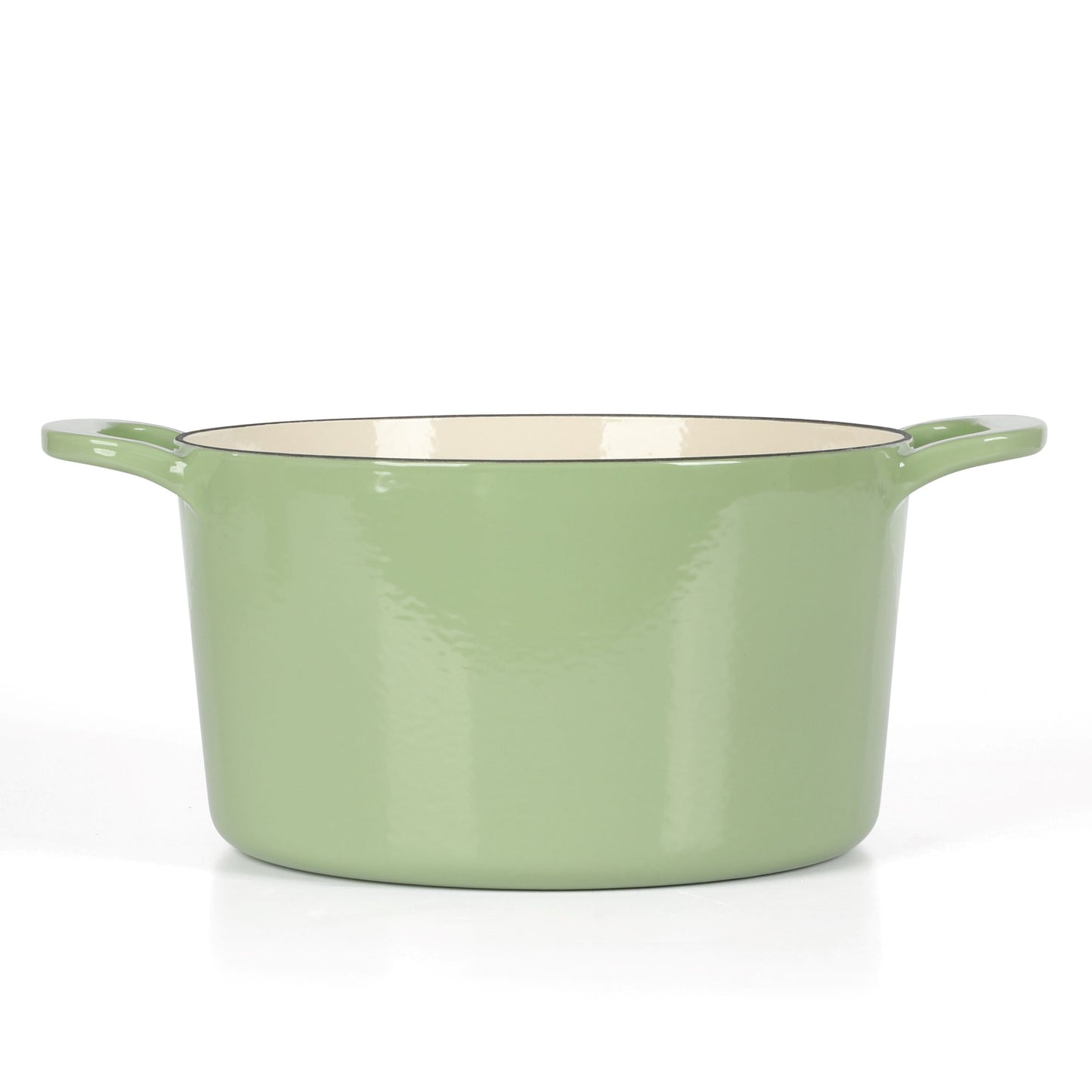 Martha Stewart Everyday Eastwick 7qt Enamel Cast Iron Dutch Oven, Sage