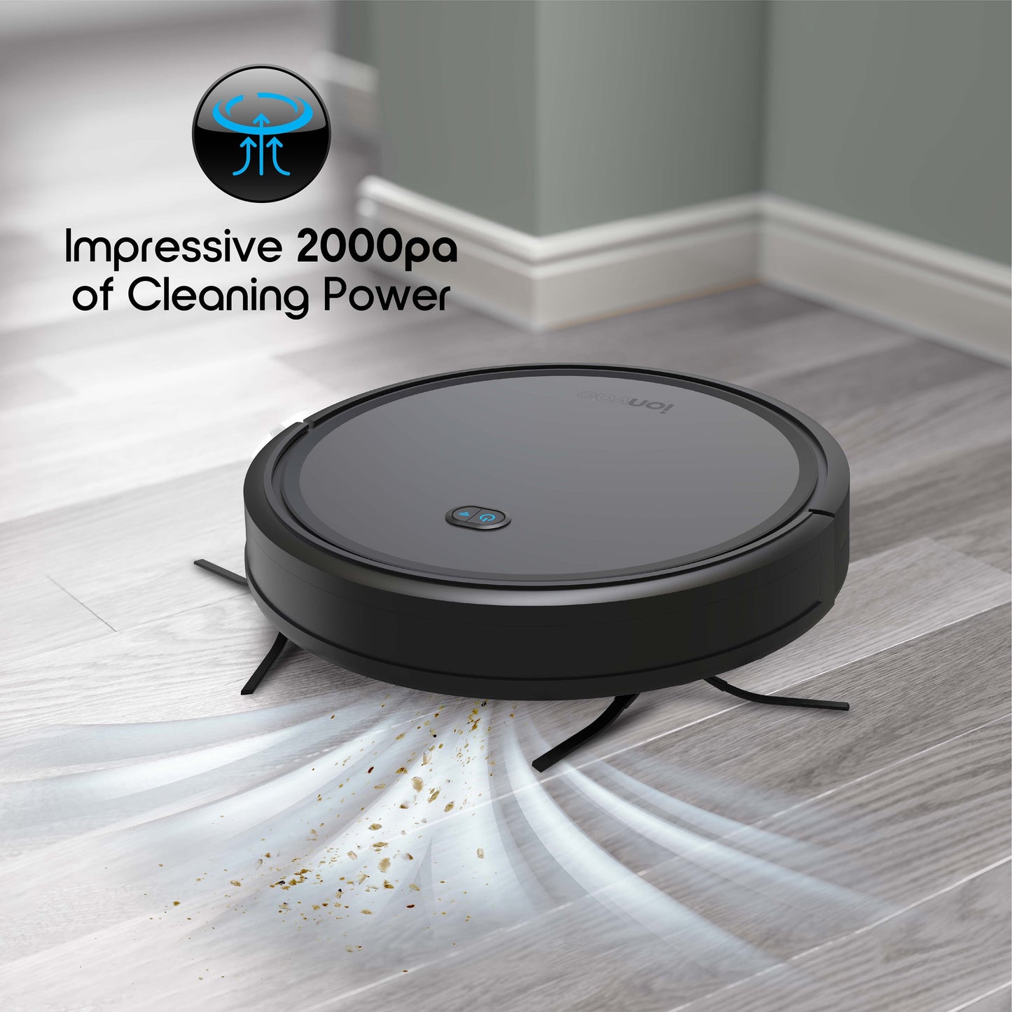 Ionvac SmartClean 2000 Robovac Vacuum, WiFi Robot Vacuum Cleaner with App/Remote Control, New