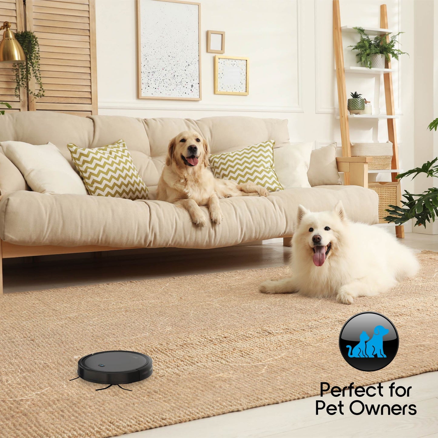 Ionvac SmartClean 2000 Robovac Vacuum, WiFi Robot Vacuum Cleaner with App/Remote Control, New