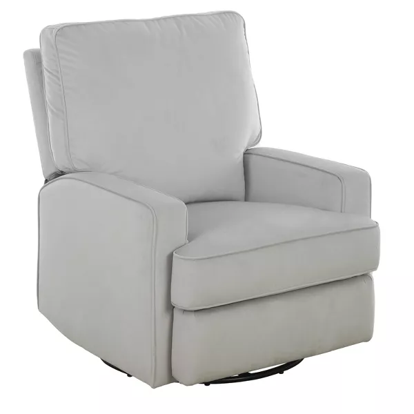 Baby Relax Addison Swivel Gliding Recliner - Gray
