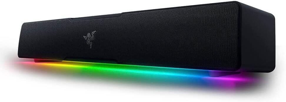 Razer Leviathan V2 X Bluetooth Gaming Speaker with RGB Lighting (1-Piece) - Black