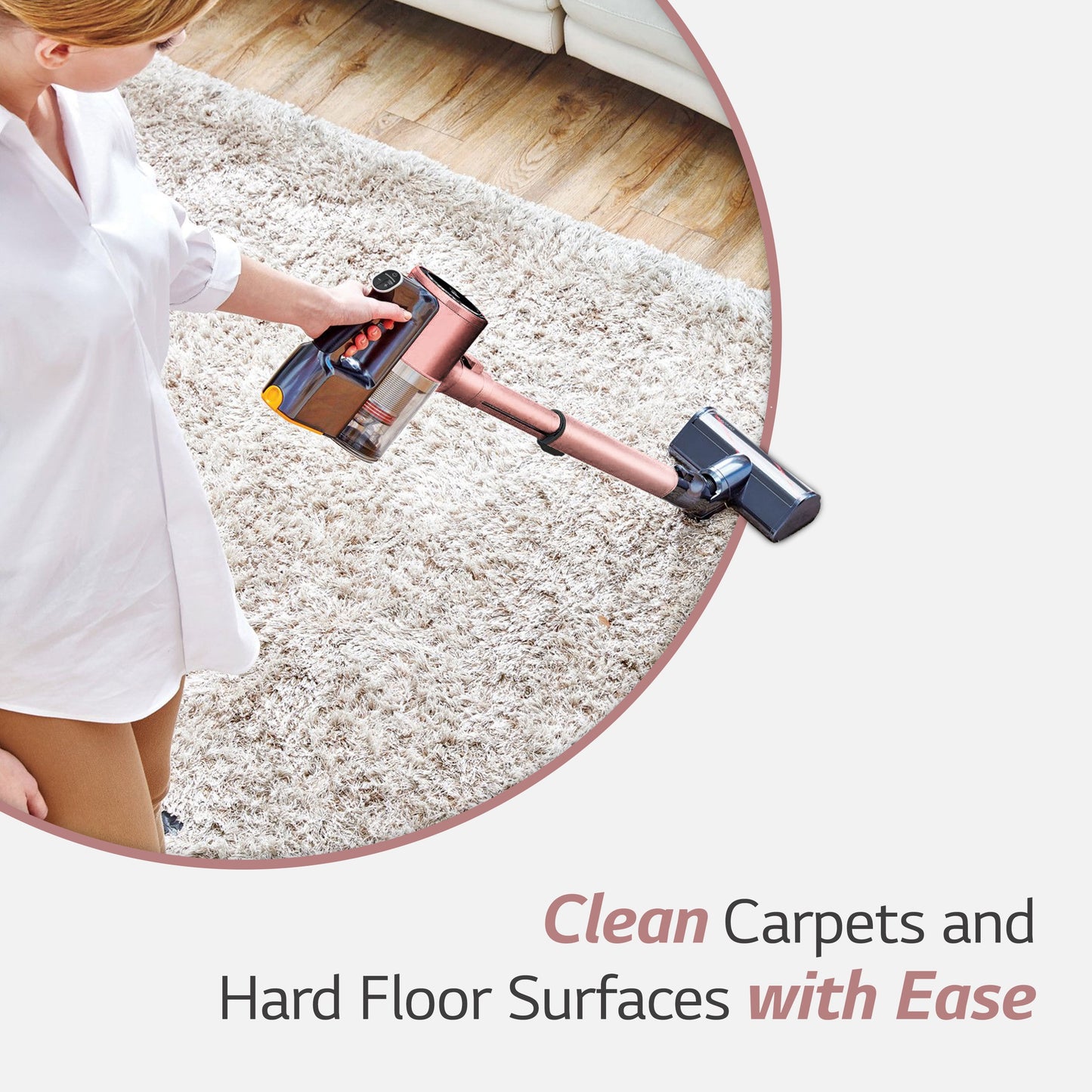 LG Cord Zero A9 Cordless Stick Vacuum - A912PM
