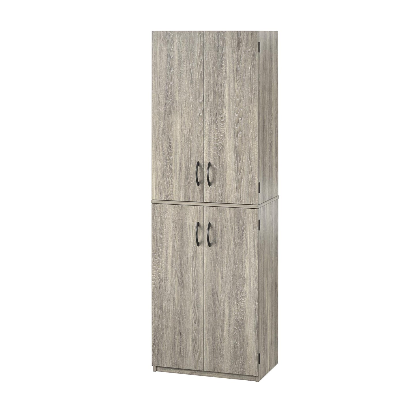 Mainstays 72" 4-Door Storage Cabinet, Gray