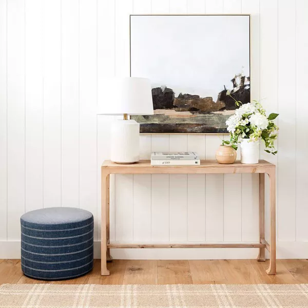 Cottonwood Handwoven Plaid Wool/Cotton Area Rug - Threshold™ designed with Studio McGee