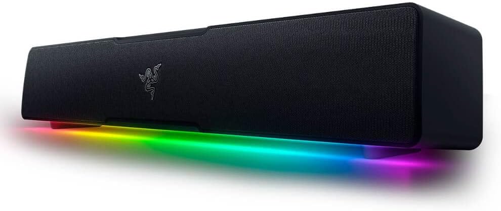 Razer Leviathan V2 X Bluetooth Gaming Speaker with RGB Lighting (1-Piece) - Black
