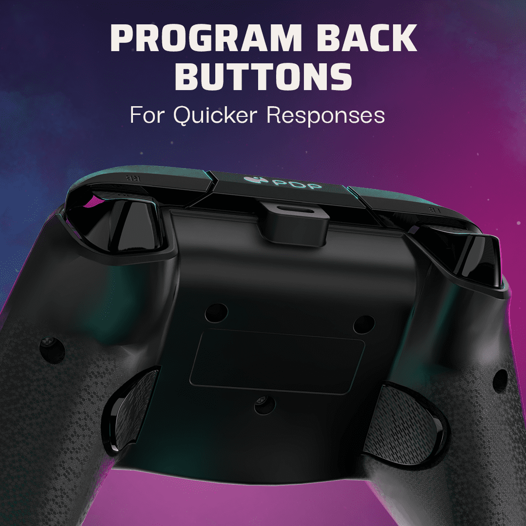 PDP Space Dust Bundle Pack: REMATCH GLOW Advanced Wired Controller & AIRLITE GLOW Wired Headset For Xbox Series X|S, Xbox One, & Windows 10/11 PC