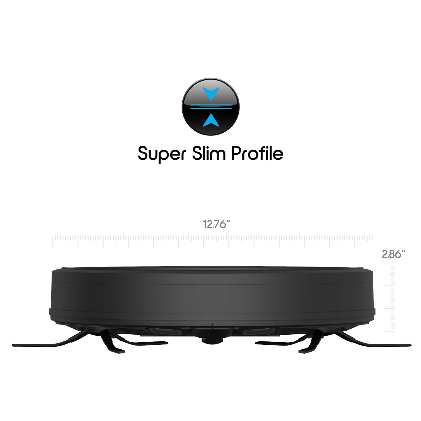 Ionvac SmartClean 2000 Robovac Vacuum, WiFi Robot Vacuum Cleaner with App/Remote Control, New