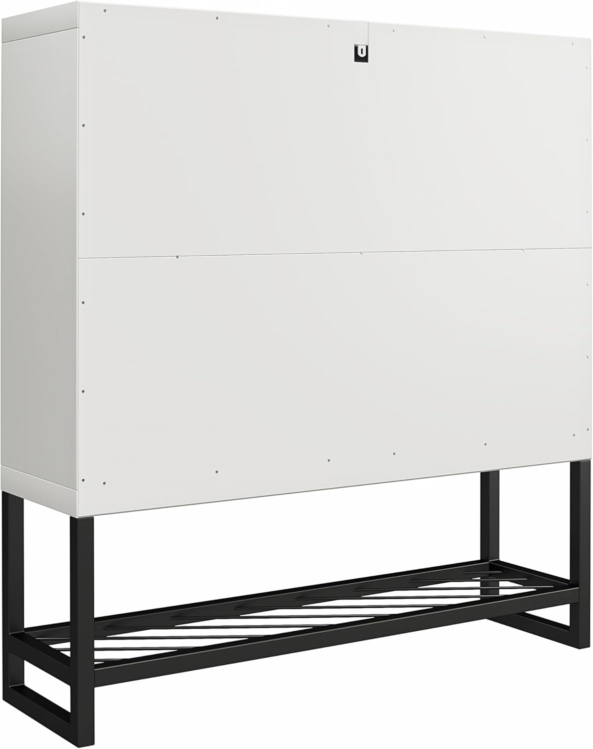 CosmoLiving by Cosmopolitan Brielle Entryway Shoe Storage, White