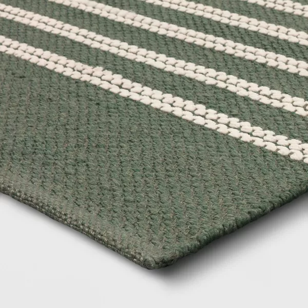 Striped Hand-Loom Outdoor Area Rug - Threshold™ designed with Studio McGee