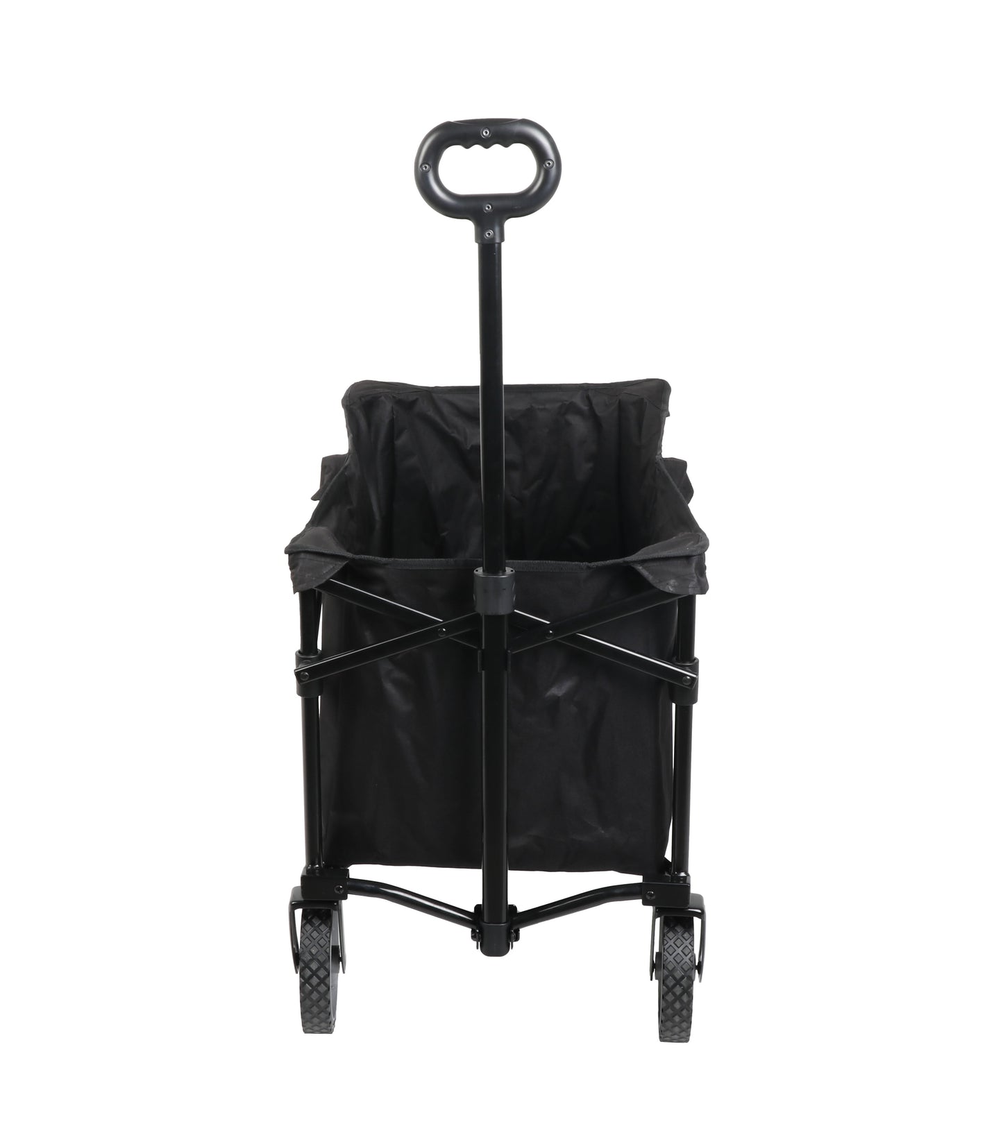 Ozark Trail Multi-Purpose Big Bucket Cart, Black Wagon, 24 inches in Height
