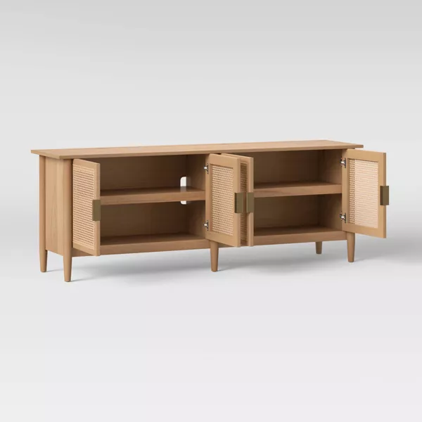 Wood & Cane Media Console - Hearth & Hand™ with Magnolia