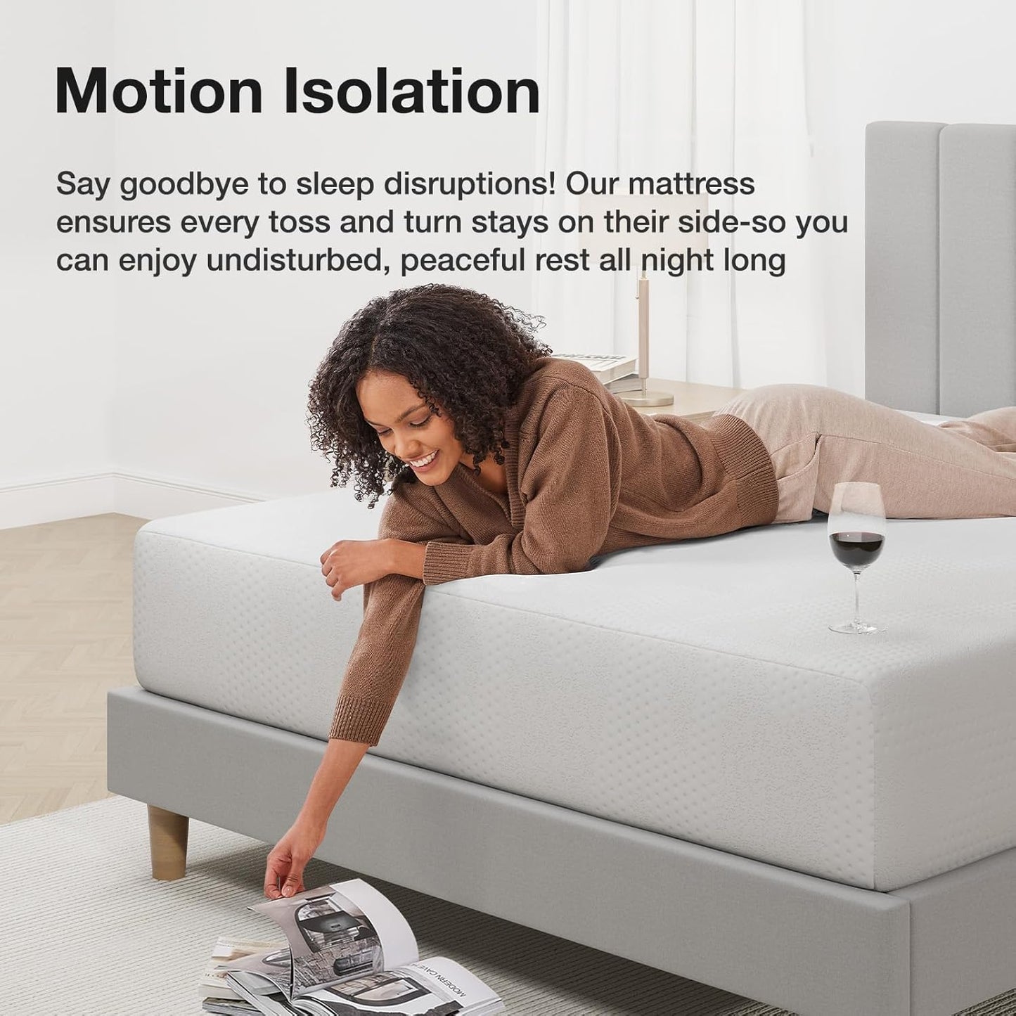 Novilla Queen Mattress, 10 Inch Queen Size Mattress in a Box, Gel Memory Foam Mattress for Comfort Sleep, Cooling Night Sleep & Pressure Relief, CertiPUR-US Certified