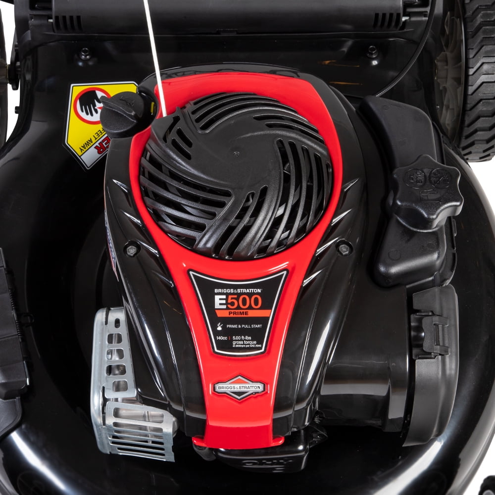 Black Max 21-inch Walk-Behind Push Mower with 140cc 500 Series Briggs & Stratton Engine
