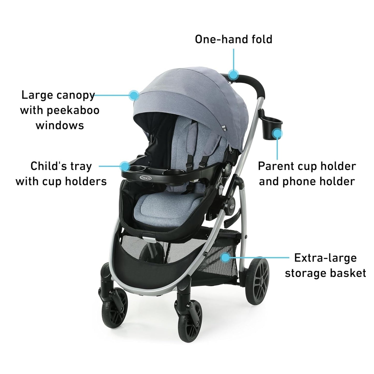 Graco Modes Pramette Travel System - Britton
