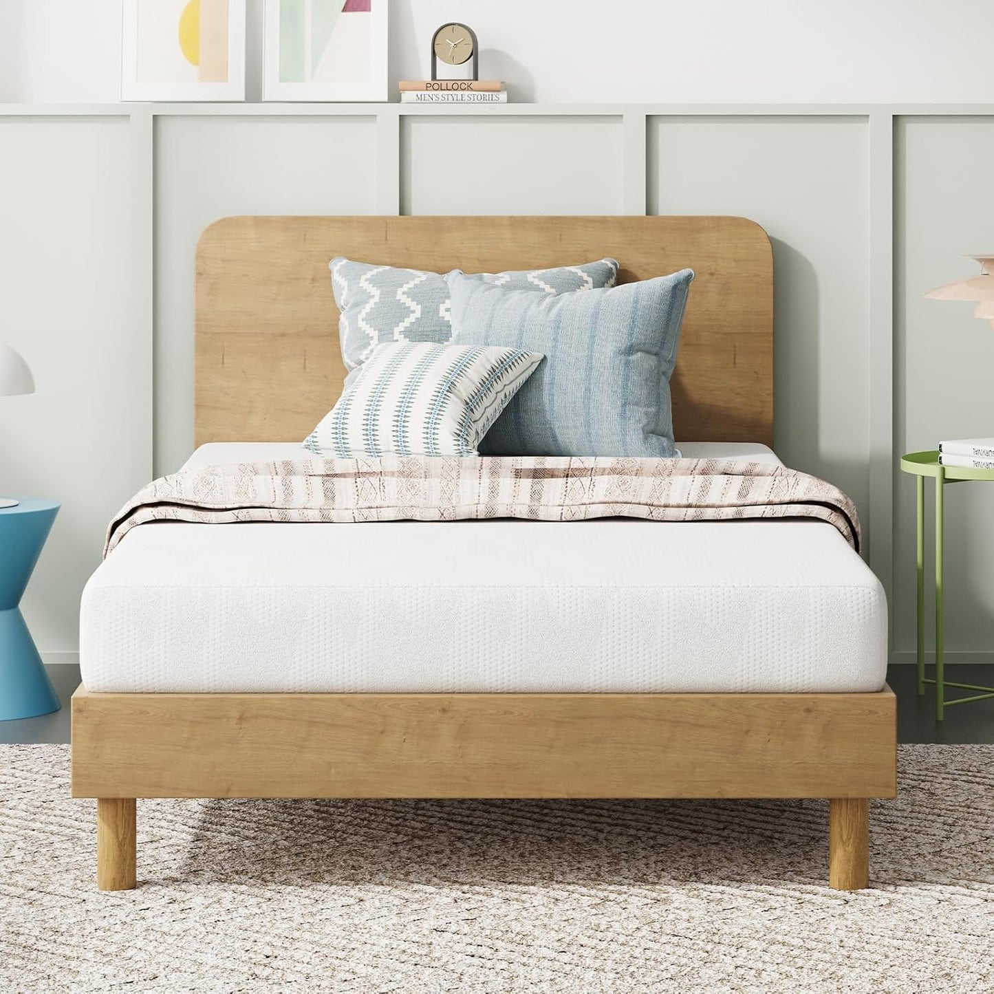 Novilla Queen Mattress, 10 Inch Queen Size Mattress in a Box, Gel Memory Foam Mattress for Comfort Sleep, Cooling Night Sleep & Pressure Relief, CertiPUR-US Certified