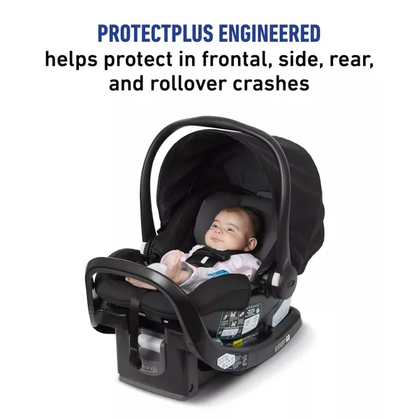 Graco SnugRide SnugFit 35 Infant Car Seat with Anti-Rebound Bar - Cohen