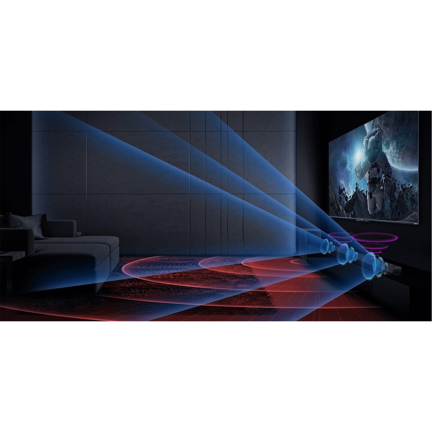 TCL Alto 8 Plus 2.1.2 Channel Dolby Atmos Sound Bar with Wireless Subwoofer, Bluetooth – TS8212, 39-inch, Black