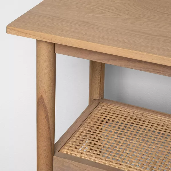 Wood & Cane Console Table - Hearth & Hand™ with Magnolia