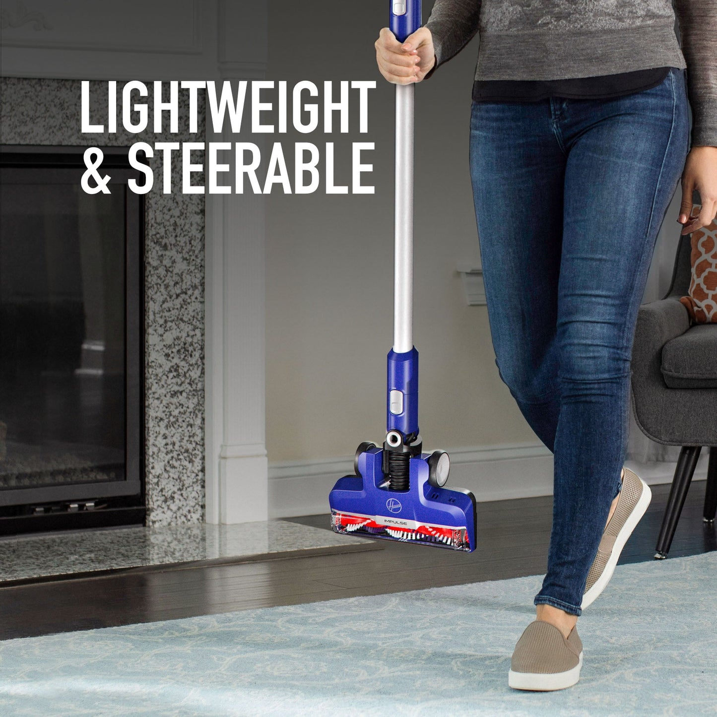 Hoover IMPULSE Pet Cordless Stick Vacuum Cleaner, BH53020