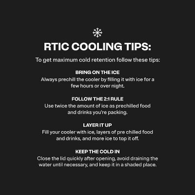 RTIC Outdoors 52qt Ultra-Light Wheeled Hard Sided Cooler