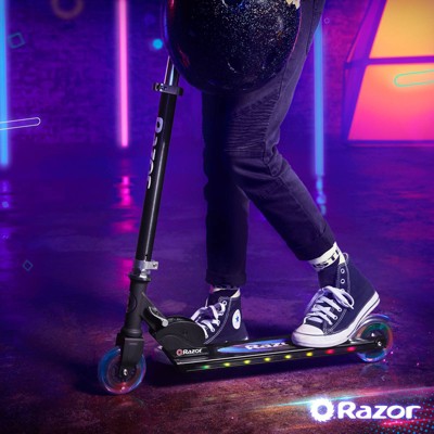 Razor A+ 2 Wheel Scooter with LED Lights - Black