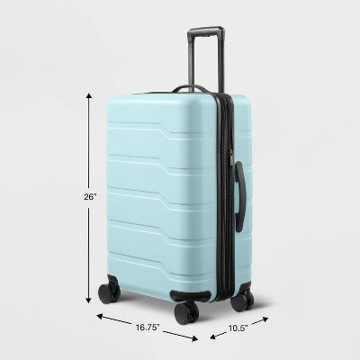 Hardside Medium Checked Suitcase - Open Story™