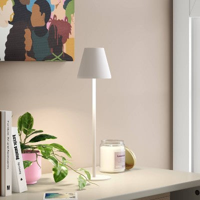 Portable Table Lamp with Rechargeable Battery (Includes LED Light Bulb) - Room Essentials™