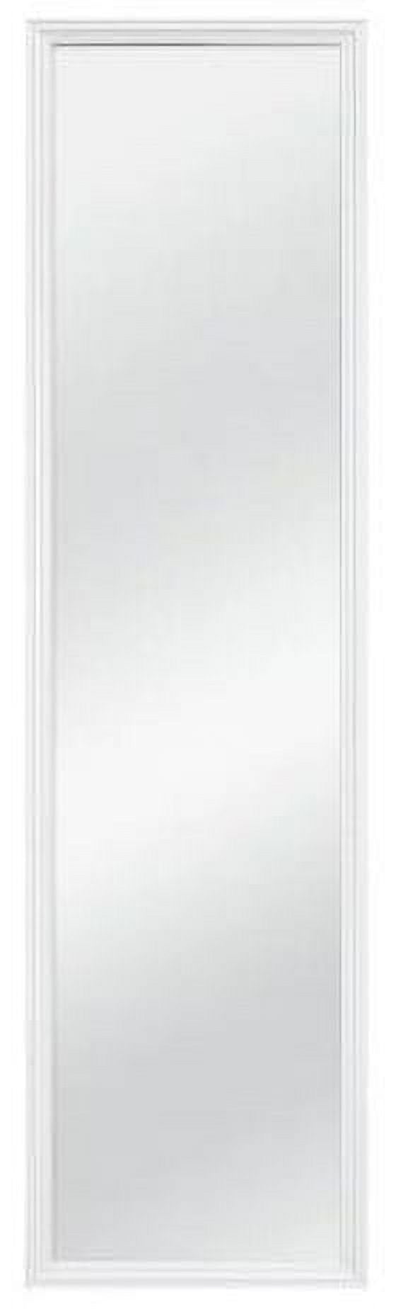Mainstays 13" x 49" Full-Length Rectangular White Mirror