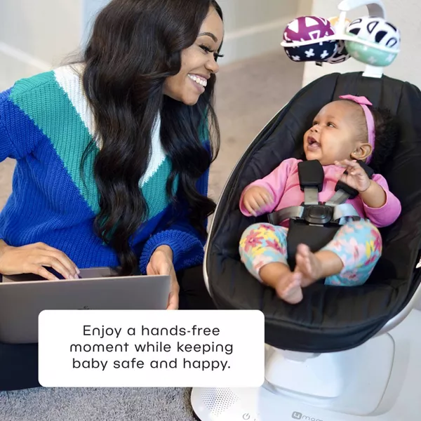 4moms mamaRoo Multi-Motion Baby Swing Smart Connectivity