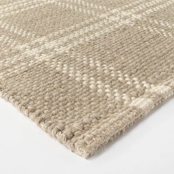 Cottonwood Handwoven Plaid Wool/Cotton Area Rug - Threshold™ designed with Studio McGee