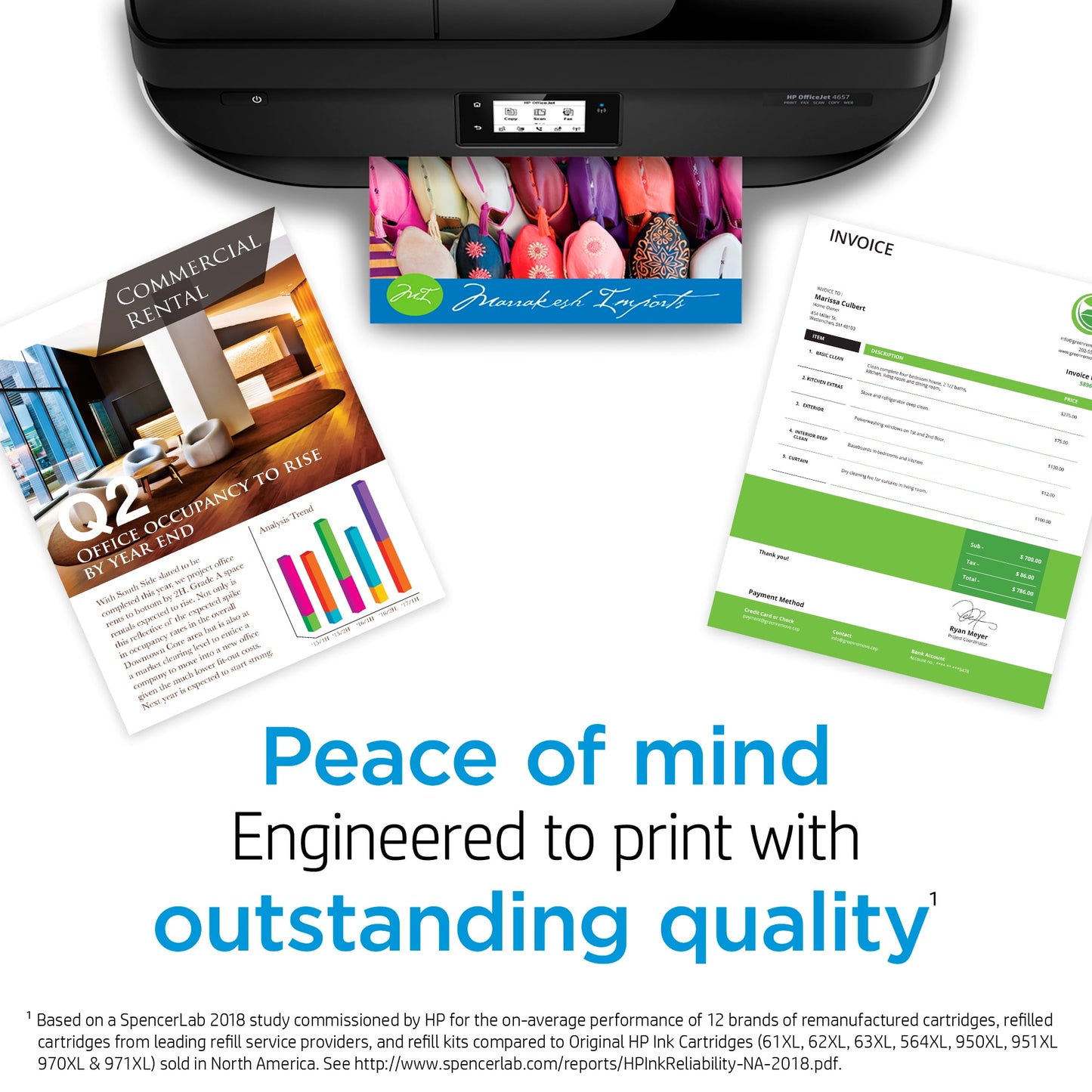 HP 64 (3YP23AN) Tri-Color & Black XL Ink Cartridge Combo Pack
