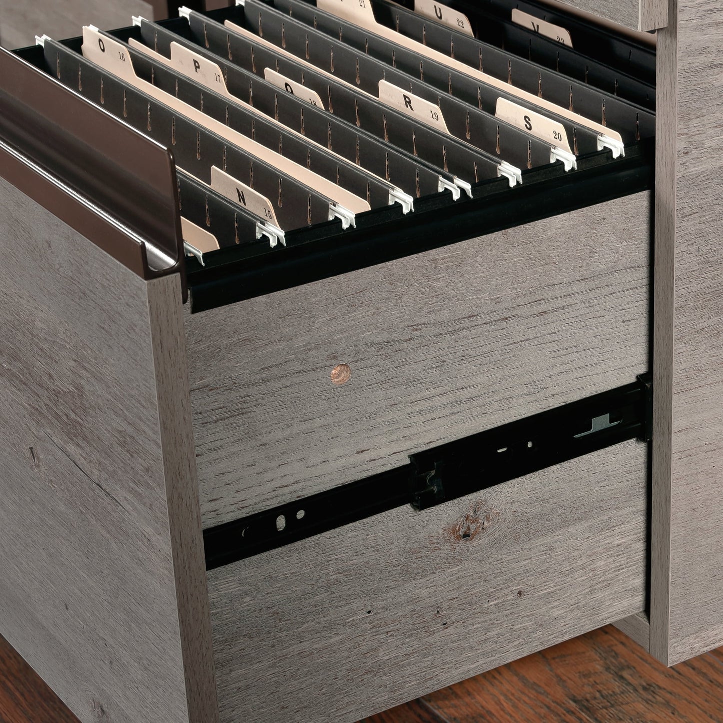 Sauder Manhattan Gate Computer Desk, Mystic Oak Finish