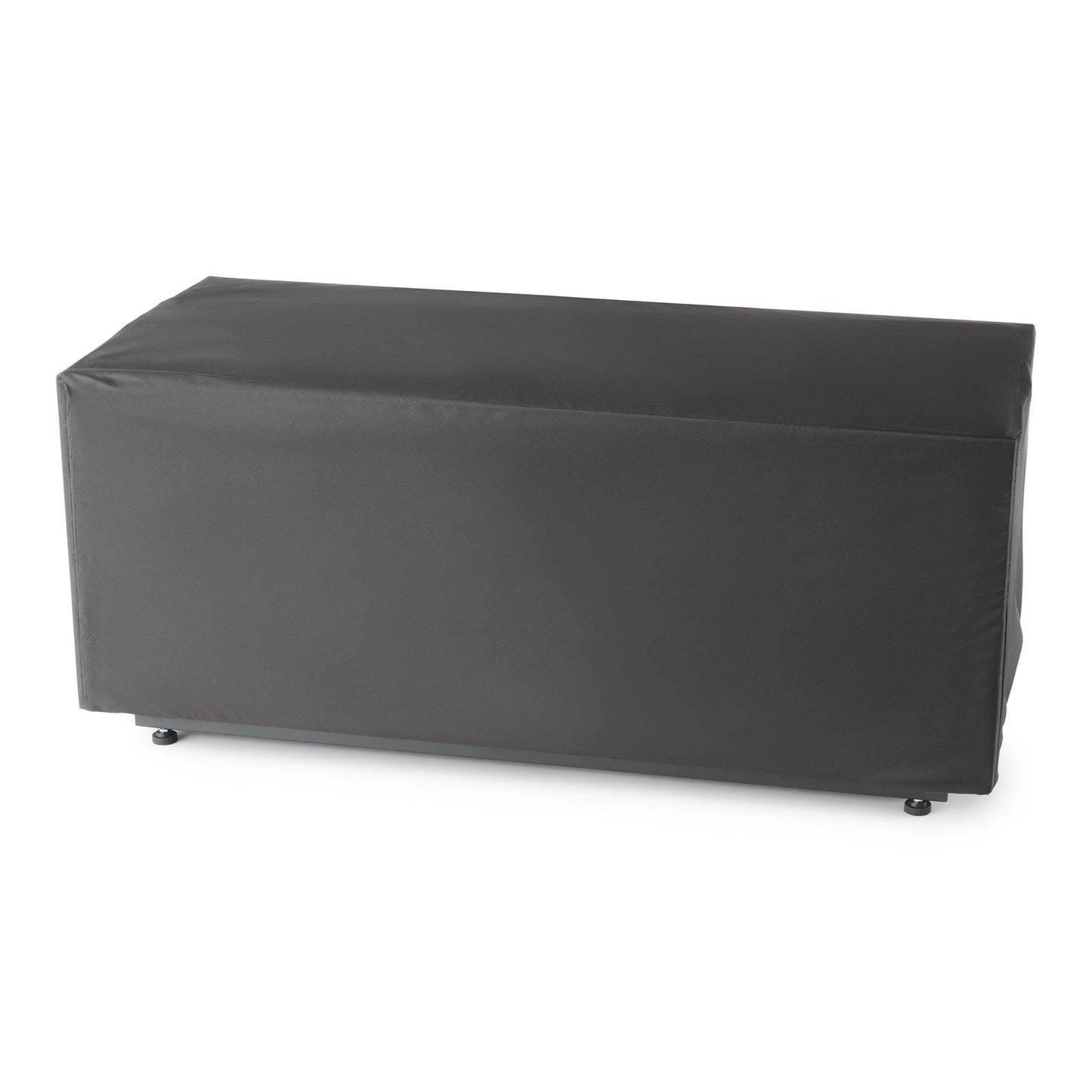 Mainstays Modern Steel Fire Pit Table with Tank Hideaway and Cover, Matte Black