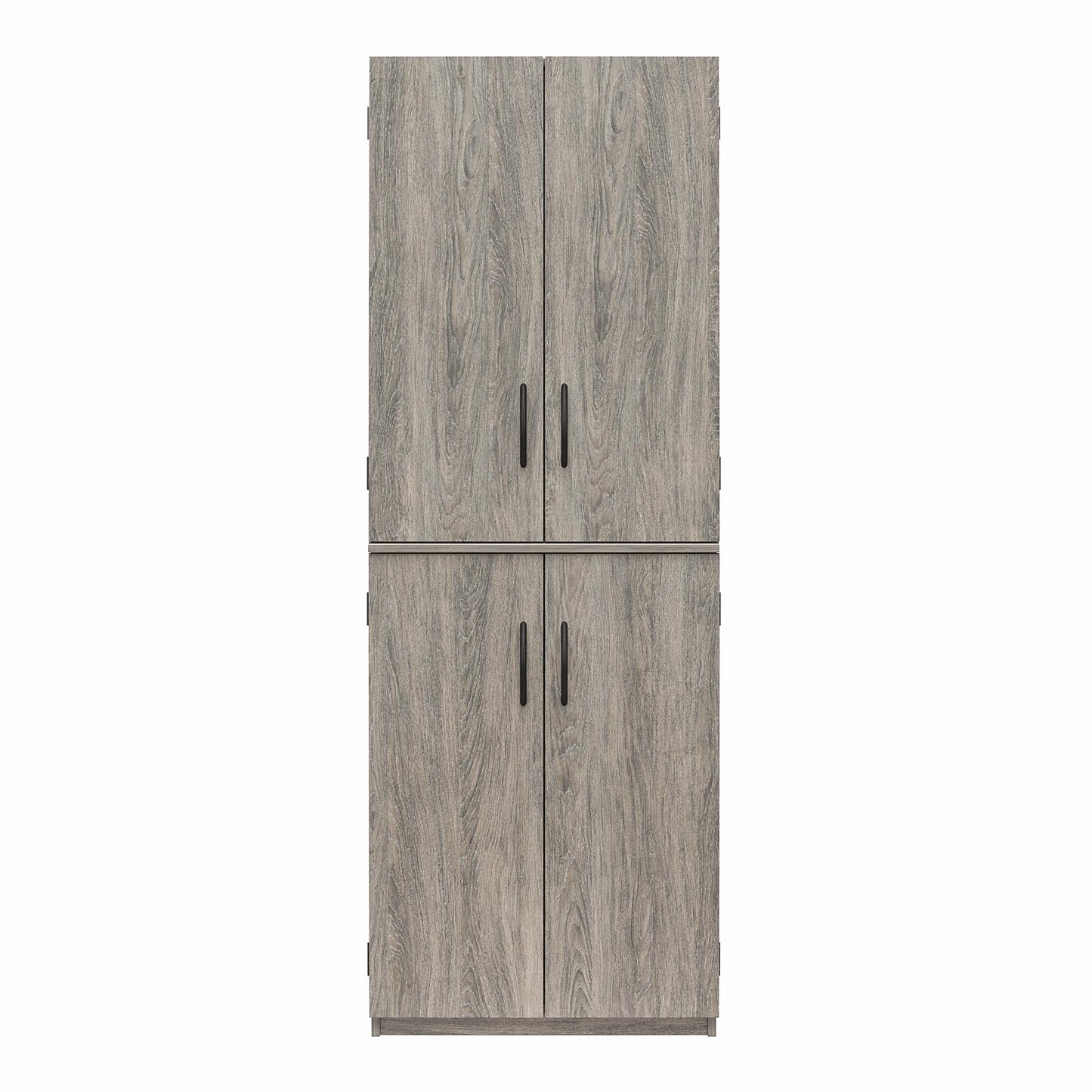 Mainstays 72" 4-Door Storage Cabinet, Gray