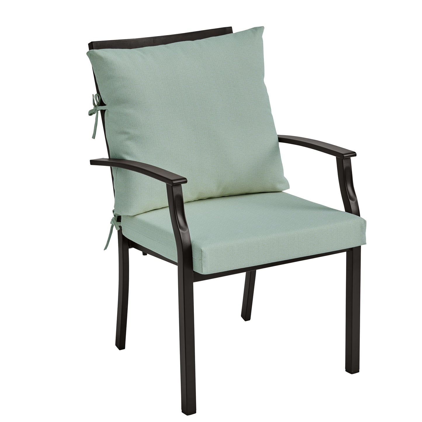 Better Homes & Gardens 20" x 20" Premium Green Outdoor Dining Chair Cushion