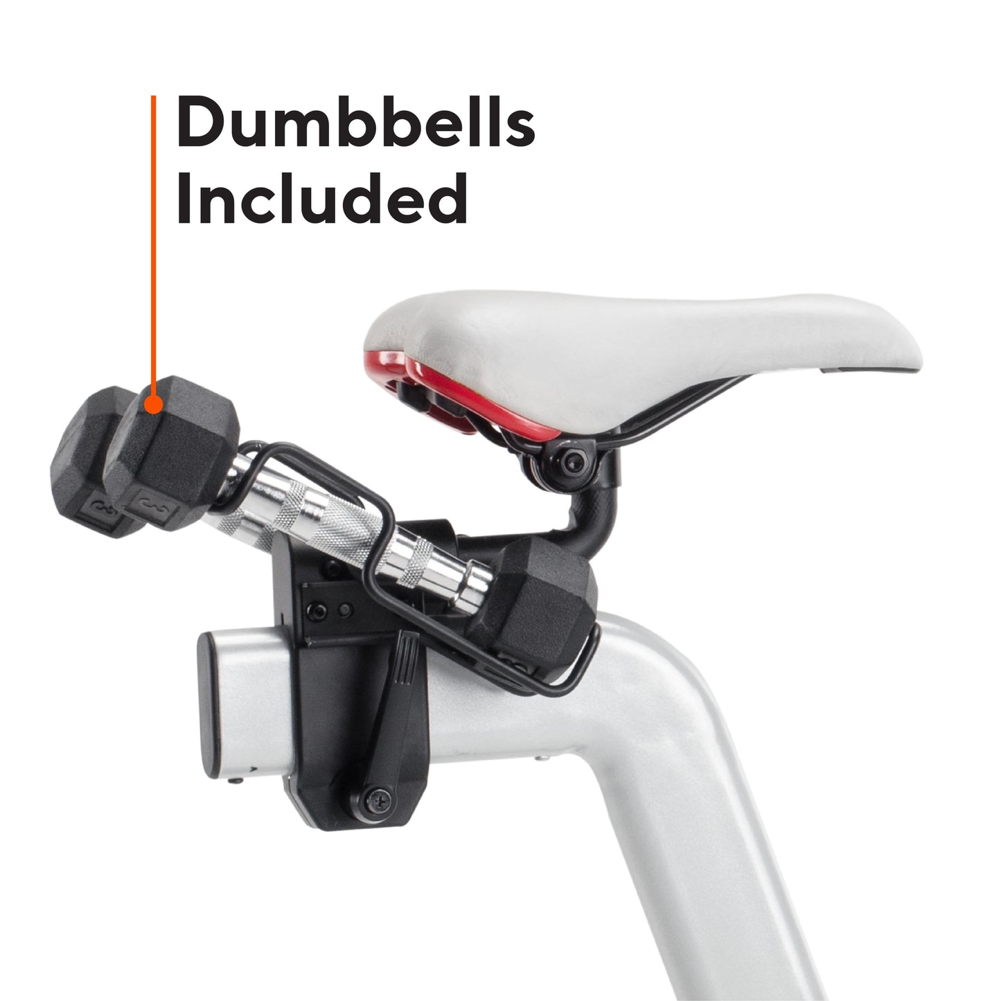 ProForm Carbon CX Exercise Bike with 3 Lb Dumbbell Set and 30-Day iFIT Membership
