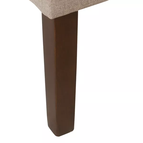 Classic Solid Swoop Arm Accent Chair - Homepop