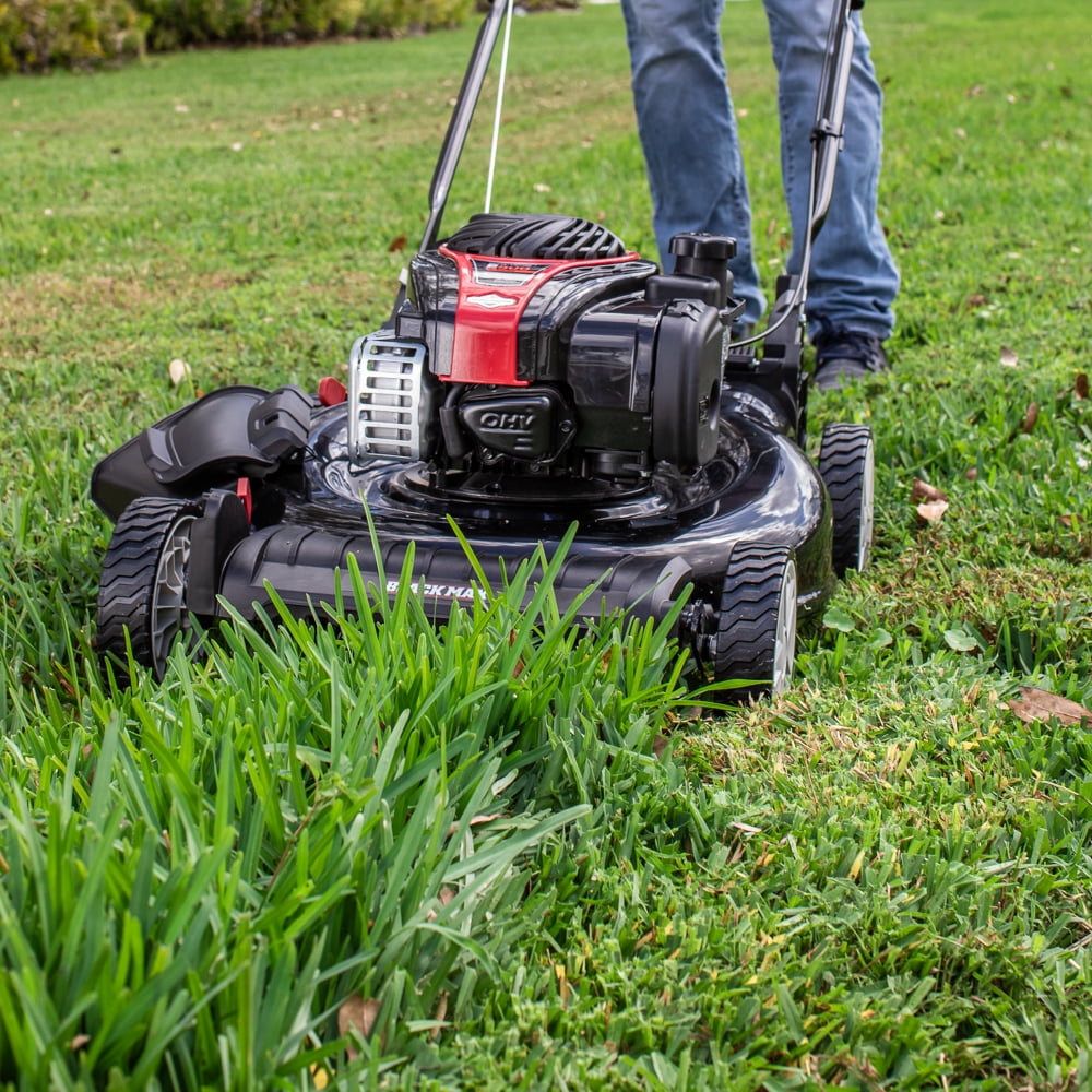 Black Max 21-inch Walk-Behind Push Mower with 140cc 500 Series Briggs & Stratton Engine