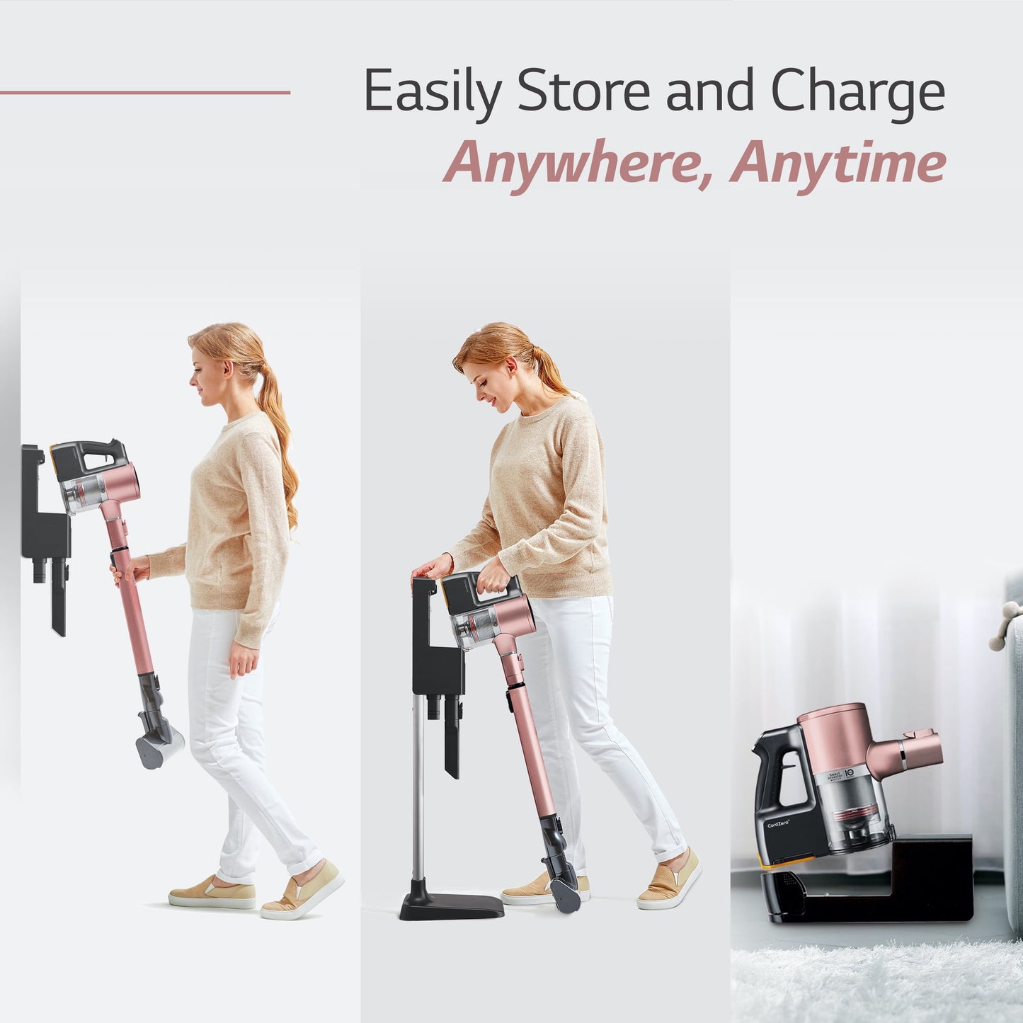 LG Cord Zero A9 Cordless Stick Vacuum - A912PM