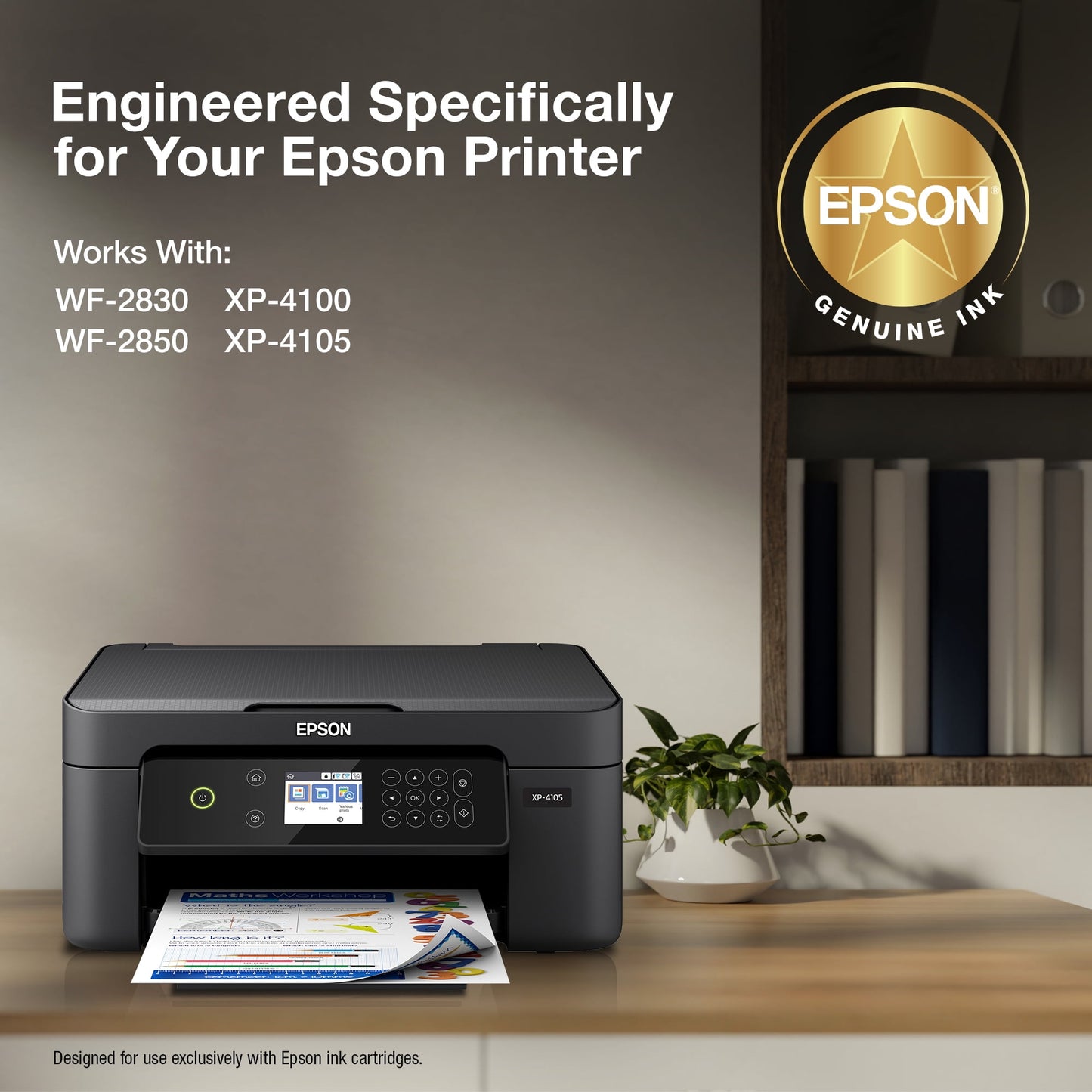 Epson 212XL High-capacity Black/Color Combo Pack Ink Cartridges compatible with XP4105 & WF2850