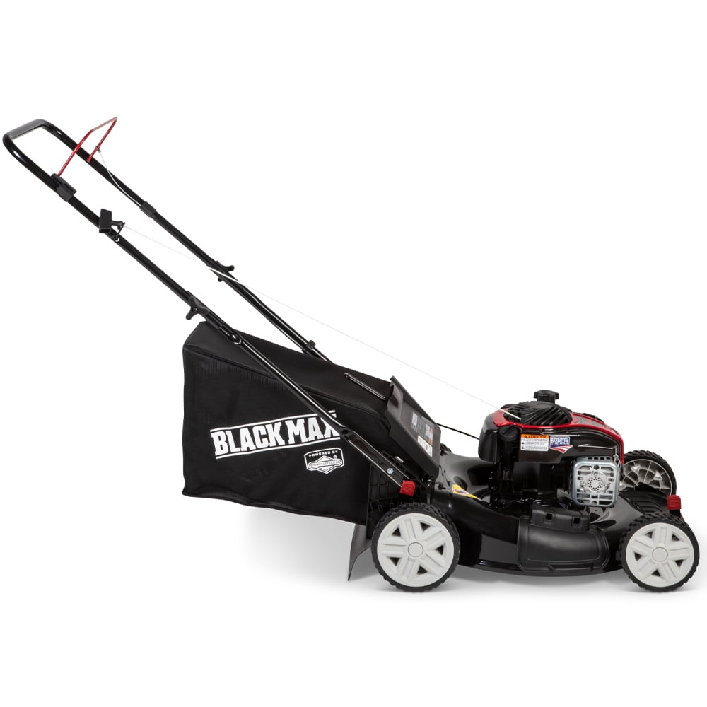 Black Max 21-inch Walk-Behind Push Mower with 140cc 500 Series Briggs & Stratton Engine