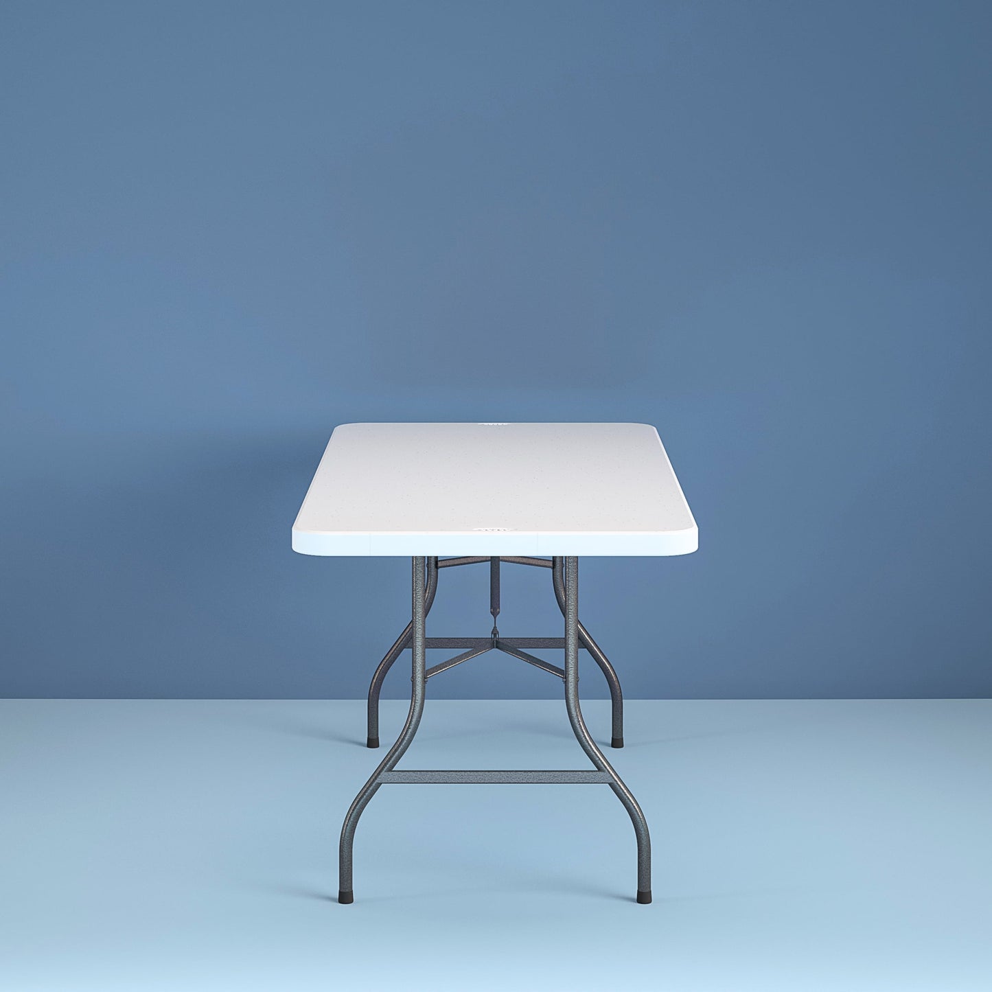 Cosco 6 Foot Premium Folding Table, White Speckle