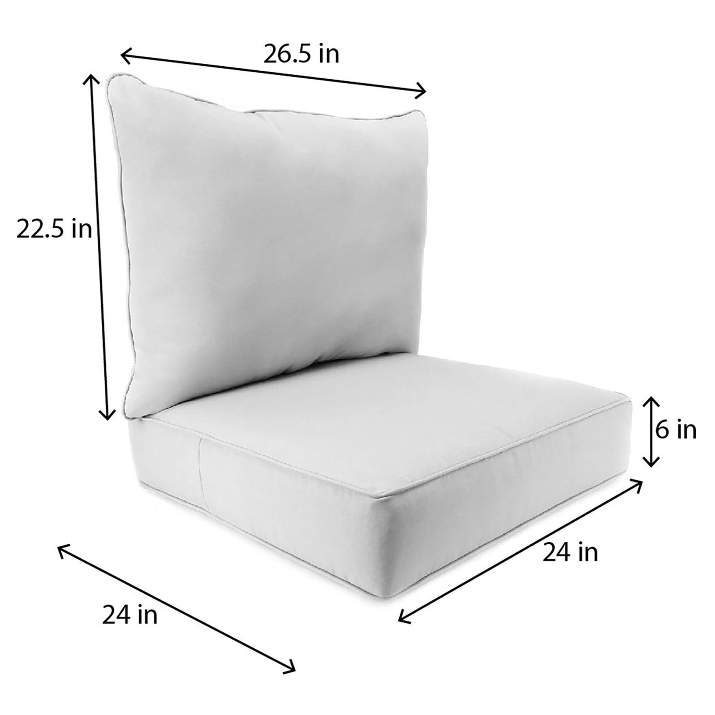 Jordan Manufacturing 46.5" x 24" Seacoral Turquoise Nautical Rectangular Outdoor Deep Seat Chair Cushion Set with Welt