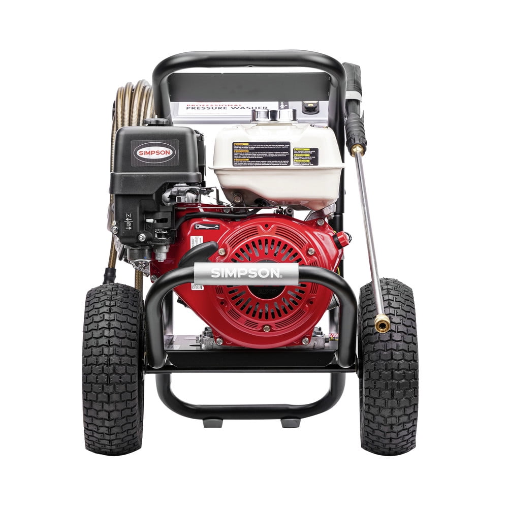 Simpson PowerShot 4000 Ps i3.5 GPM Professional Gas Pressure Washer with AAA Triplex Pump, 0 Volts