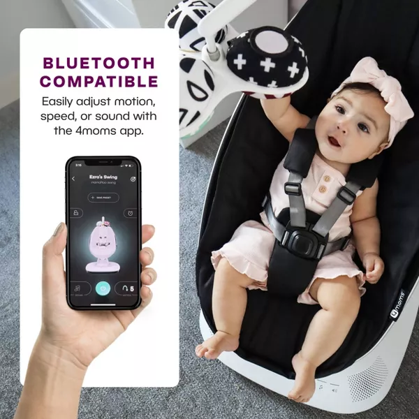 4moms mamaRoo Multi-Motion Baby Swing Smart Connectivity