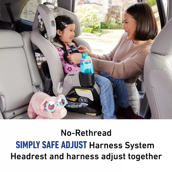 Graco Extend2Fit LX 3-in-1 Convertible Car Seat - Ashten