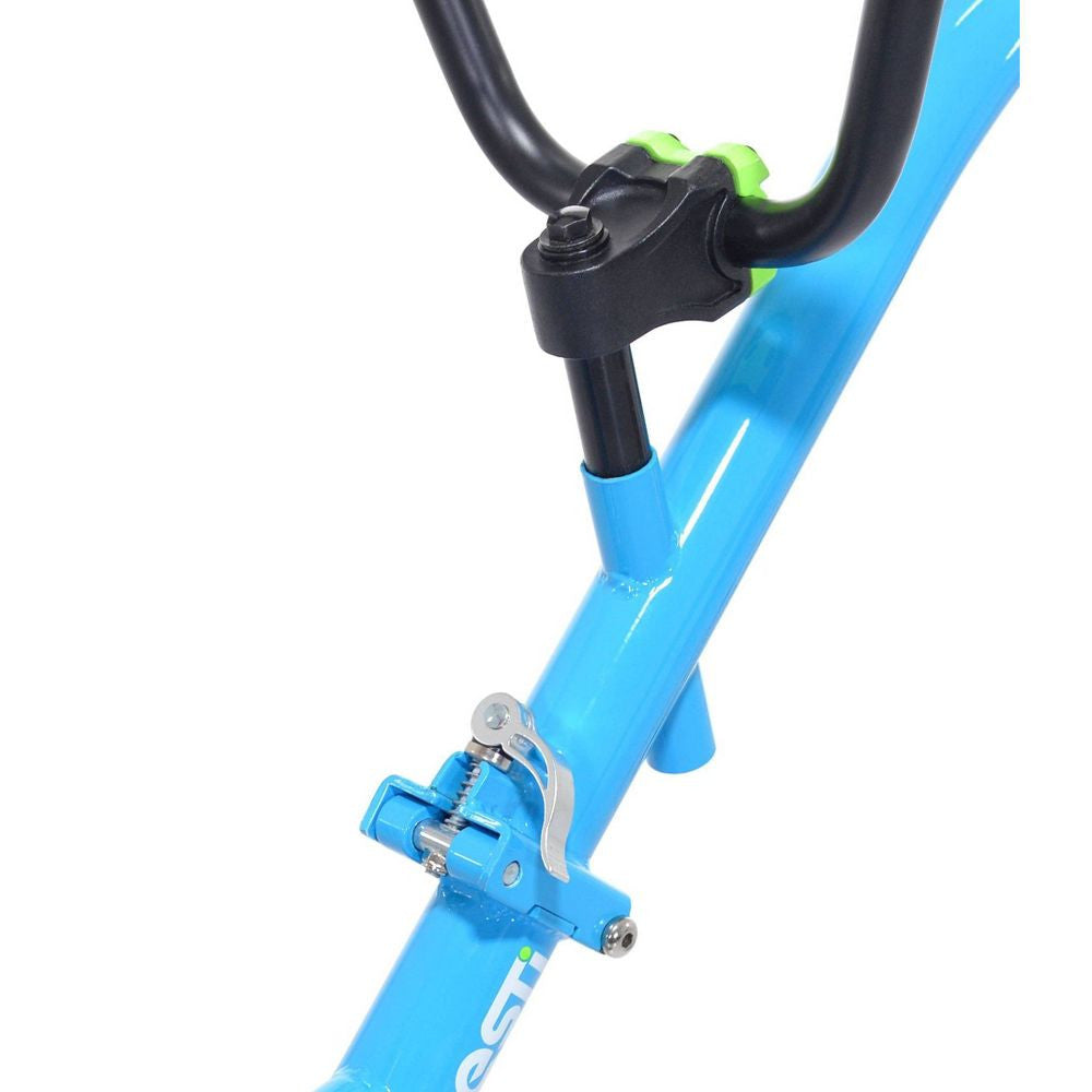 Kazam Besti Bike Link Trailer Folding Frame LED Safety Light Blue
